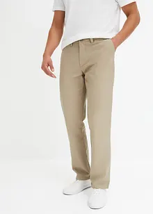 Chino kalhoty z čisté bavlny Regular Fit, Straight, bonprix