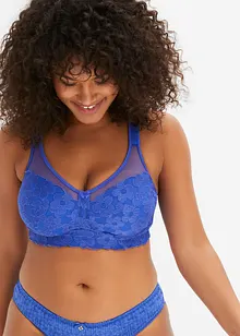 Odlehčující podprsenka bez kostic, s polstrovanými ramínky, bonprix