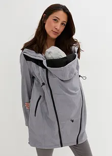 Krátký softshellový těhotenský/nosicí kabát, bonprix