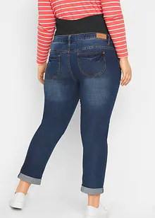 Těhotenské džíny, 7/8 délka, Slim, bonprix