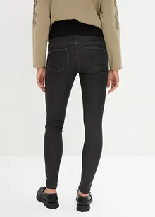 Těhotenské jeggings s bavlnou (2 ks), Skinny, bonprix