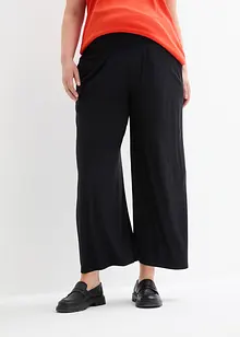 Těhotenské kalhoty Culotte z  měkké viskózy, Loose Fit, bonprix