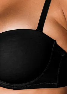 Multifunkční podprsenka s kosticemi a organickou bavlnou (2 ks v balení), bonprix