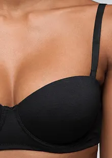 Multifunkční podprsenka s kosticemi a organickou bavlnou (2 ks v balení), bonprix