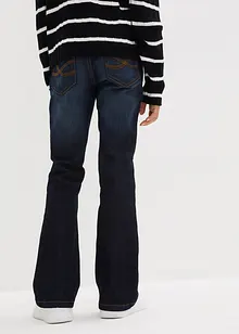 Džíny Flared, Mid Waist, bonprix