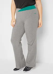 Bavlněné sportovní kalhoty, Bootcut (2 ks v balení), bonprix