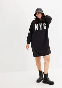 Mikinové šaty z čisté organické bavlny, bonprix