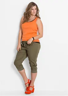 Pohodlné capri kalhoty, bonprix