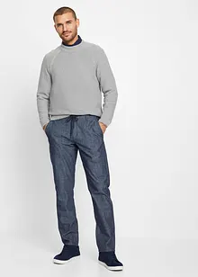 Chino kalhoty, Regular Fit, Straight, z kambriku, bonprix