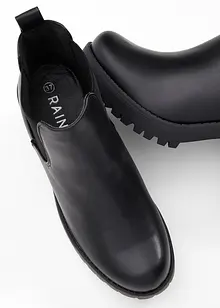 Kotníková obuv Chelsea se špalíkovým podpatkem, bonprix