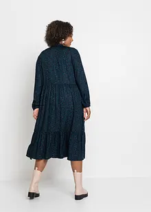 Midi šaty z viskózy, bonprix