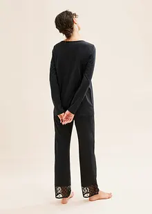 Pyžamo s jemnou krajkou, bonprix