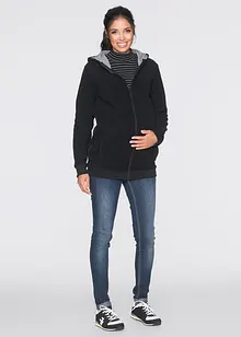 Těhotenská/nosicí bunda 2 v 1 z flísu, bonprix