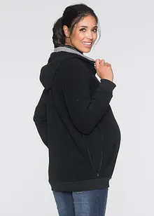 Těhotenská/nosicí bunda 2 v 1 z flísu, bonprix