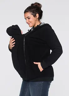 Těhotenská/nosicí bunda 2 v 1 z flísu, bonprix