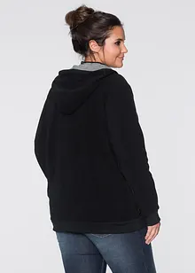 Těhotenská/nosicí bunda 2 v 1 z flísu, bonprix