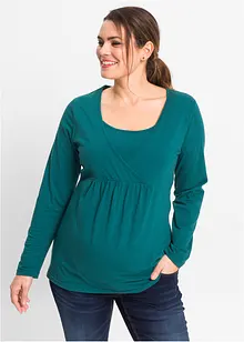 Těhotenské a kojicí triko 2 v 1, bonprix