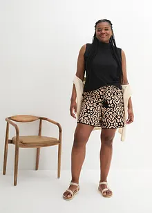 Žerzejové šortky z měkké směsi s viskózou, bonprix