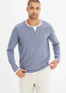 Triko 2 v 1, dlouhý rukáv (2 ks v balení), bonprix