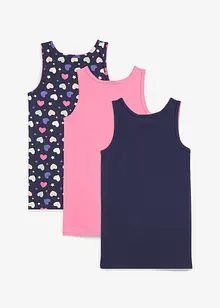 Spodní košilka s měkkou bavlnou (3 ks v balení), bonprix