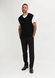 Elegantní kalhoty s puky, Regular Fit, bonprix