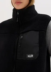 Vesta z medvídkového flísu, bonprix