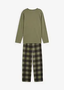 Pyžamo z čisté organické bavlny (2dílná souprava), bonprix