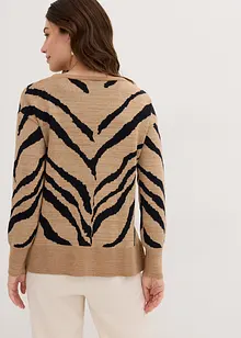 Žakárový svetr, bonprix