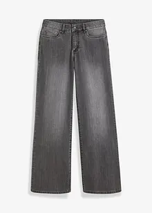 Strečové džíny Wide Leg, Mid Waist, bonprix