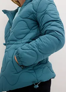 Prošívaná bunda s kapucí, bonprix