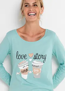 Pyžamo s organickou bavlnou, bonprix