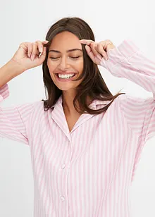 Tkané flanelové pyžamo s dárkovou taštičkou, bonprix