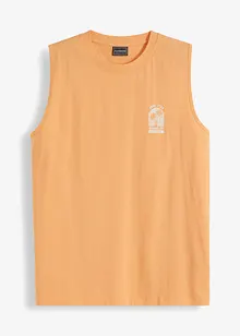 Tričko bez rukávů z čisté bavlny, Loose Fit, bonprix