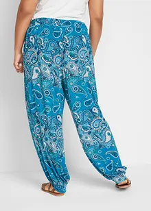 Žerzejové harémové kalhoty ze splývavé směsi s viskózou, bonprix