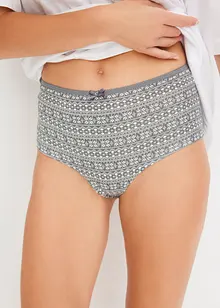 Bokové maxikalhotky s organickou bavlnou (4 ks v balení), bonprix