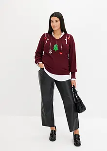 Svetr z jemného úpletu, bonprix