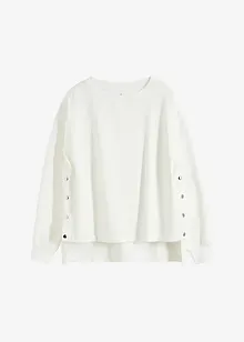 Oversize mikina z čisté organické bavlny, bonprix