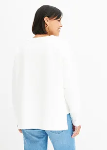 Oversize mikina z čisté organické bavlny, bonprix