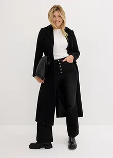 Džíny Bootcut, High Waist, pohodlná pasovka, bonprix