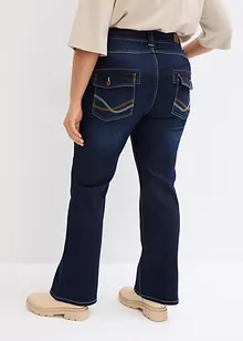 Termo džíny Bootcut Mid Waist, bonprix