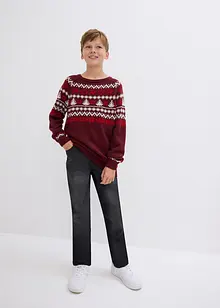 Dětský svetr s norským vzorem, bonprix