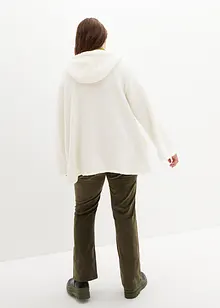 Bunda z plyšového flísu, s postranními rozparky, bonprix