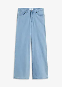 Strečové džíny Wide Leg, Mid Waist, bonprix