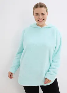 Dlouhý flísový svetr Oversized, bonprix