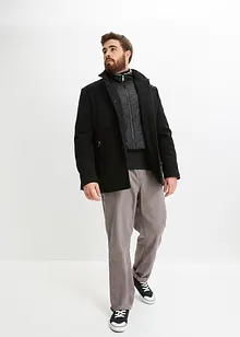 Kalhoty bez zapínání, z čisté bavlny, Regular Fit, Straight (2 ks), bonprix