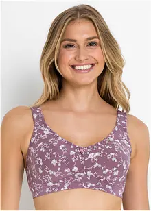 Podprsenka bez kostic, s organickou bavlnou  (2 ks v balení), bonprix