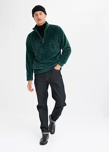 Džíny Classic Fit Straight, po stranách pružný pas, bonprix