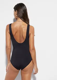 Stahovací jednodílné plavky, lehký tvarující efekt, bonprix