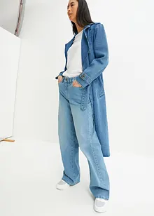 Strečové džíny Wide Leg, Mid Waist, bonprix