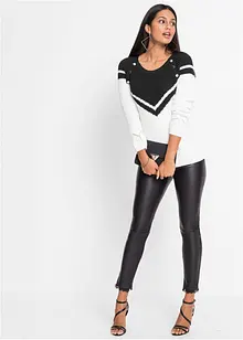 Svetr s knoflíky, bonprix